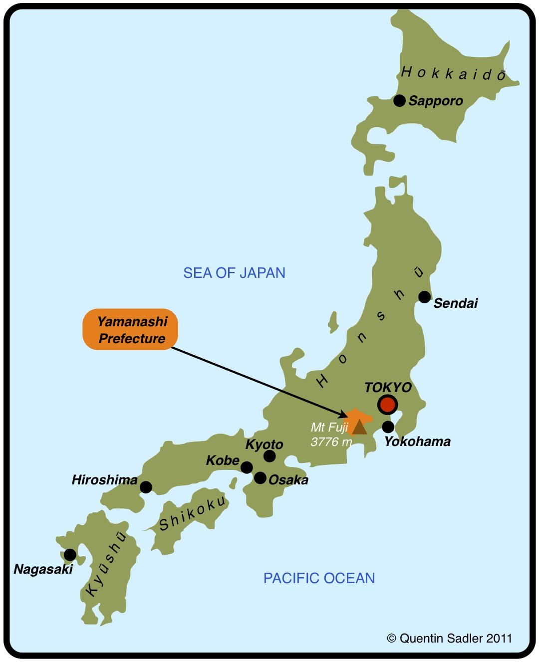 Yokohama op'n kaart